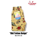 CHEF SHORT PANTS OLD TATTOO - BEIGE