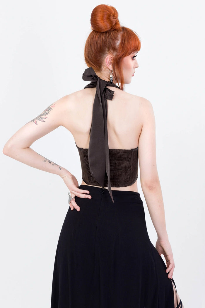restyle moth wings corset top
