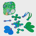Clixo | Itsy pack green/blue -18 stuks