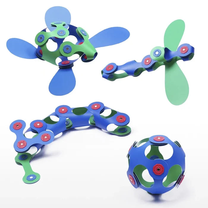 Clixo | Itsy pack green/blue -18 stuks