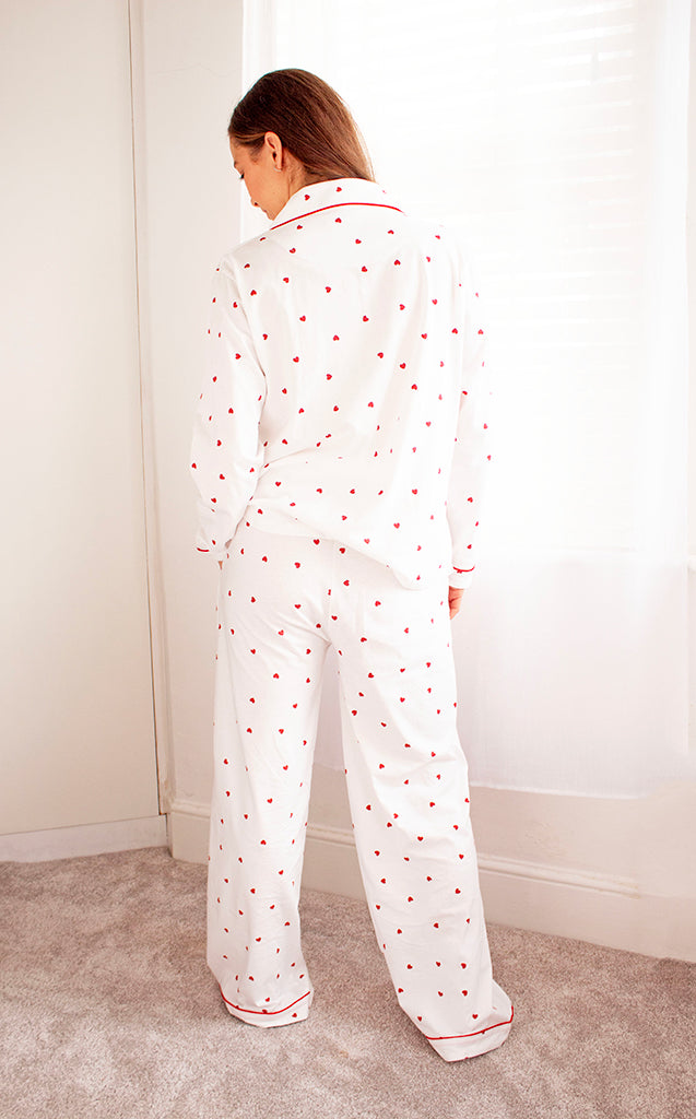 Comfort Collective Heart Print Pyjama Set | SALE