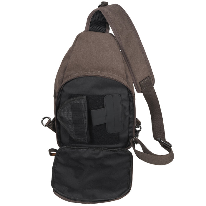 Canvas Dakota Dark Brown
