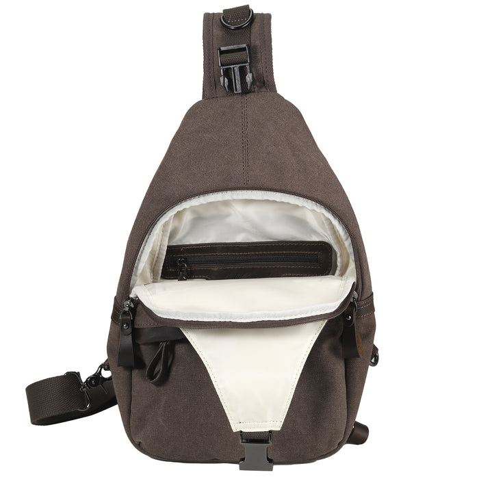 Canvas Dakota Dark Brown