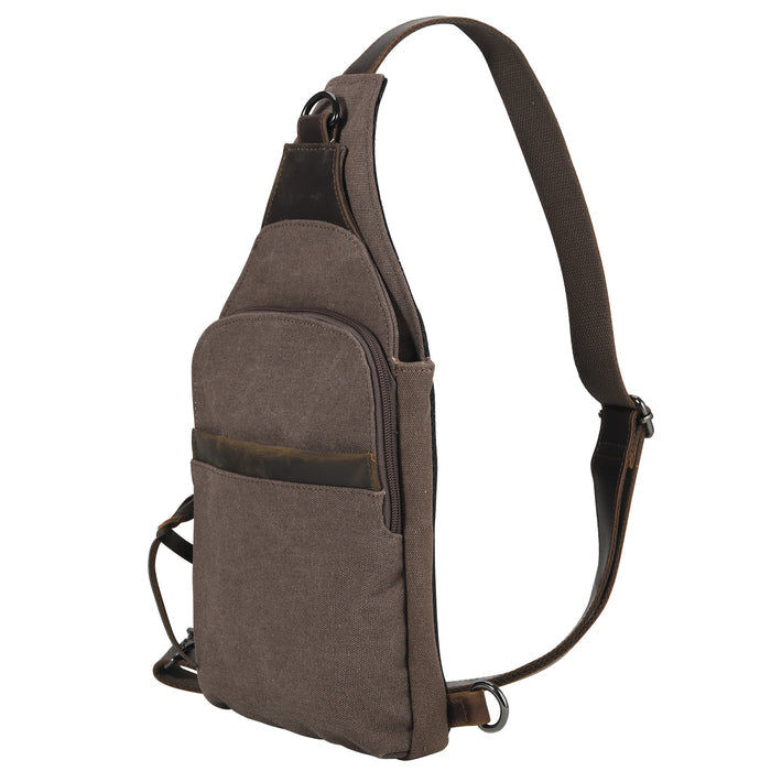 Colt Canvas Sling Dark Brown