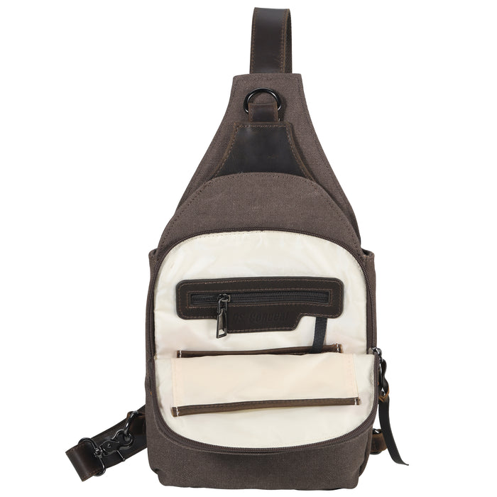 Colt Canvas Sling Dark Brown