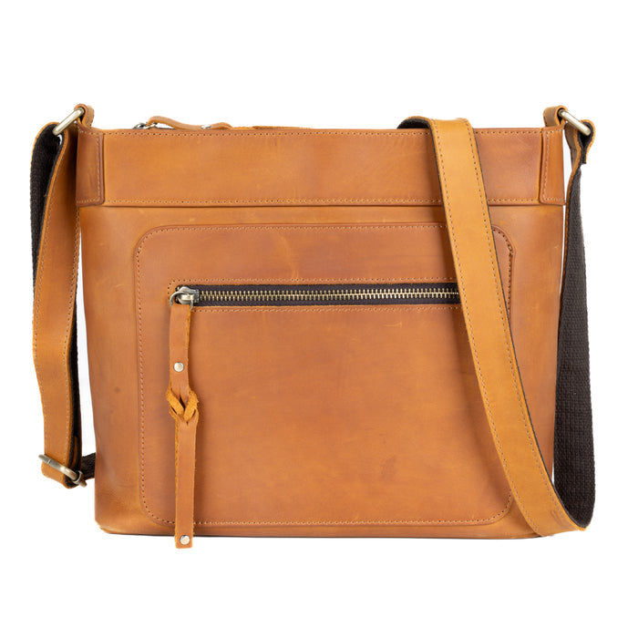 Concealed Carry Delaney Leather Crossbody