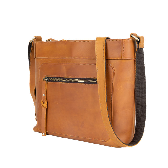 Concealed Carry Delaney Leather Crossbody