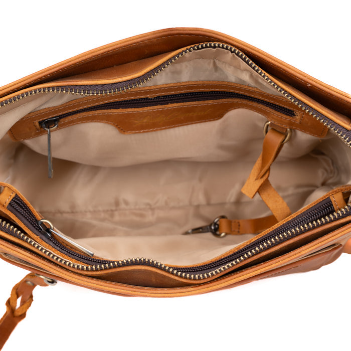 Concealed Carry Delaney Leather Crossbody