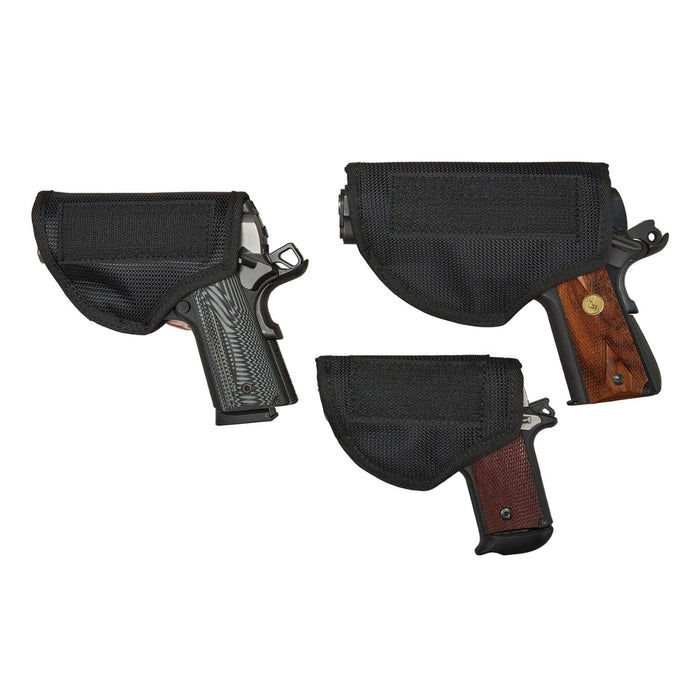 Concealed Carry Holsters -  Lady Conceal -  Velcro Holster -  Universal Holster sizes -  revolver gun cover -  solo hunter gun cover -  elastic gun cover -  gun cover for pistol