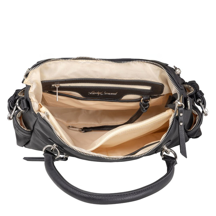 Jessica Concealed Carry Satchel Black
