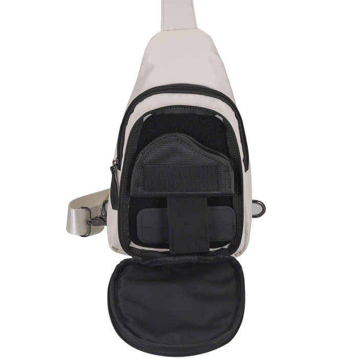 Concealed Carry Sarah sling Bags Cream