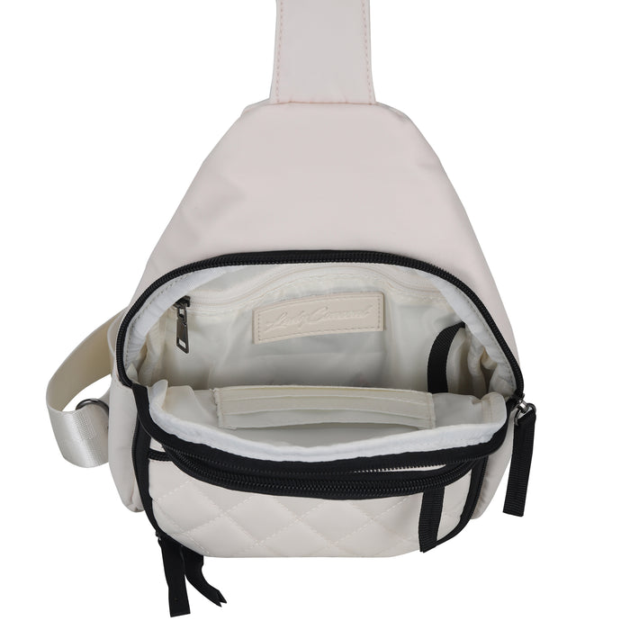Concealed Carry Sarah sling Bags Cream