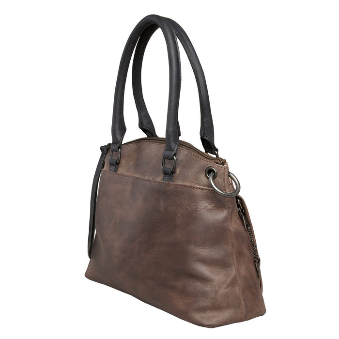 Concealed Carry Whitely Leather Satchel -  YKK Locking Zippers -   Universal Holster Bag -  Luxurious Designer CCW Bag -  Leather Gun and Pistol Purse -  Concealed Carry Purse -  designer purses -  black designer purse -  designer purse brands -  designer backpack purse -  designer purse sale -  womens designer purse sale -   woman designer purse -  designer purses for women