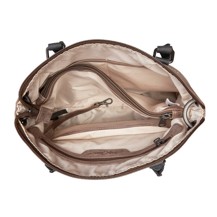 Concealed Carry Whitely Leather Satchel -  YKK Locking Zippers -   Universal Holster Bag -  Luxurious Designer CCW Bag -  Leather Gun and Pistol Purse -  Concealed Carry Purse -  designer purses -  black designer purse -  designer purse brands -  designer backpack purse -  designer purse sale -  womens designer purse sale -   woman designer purse -  designer purses for women