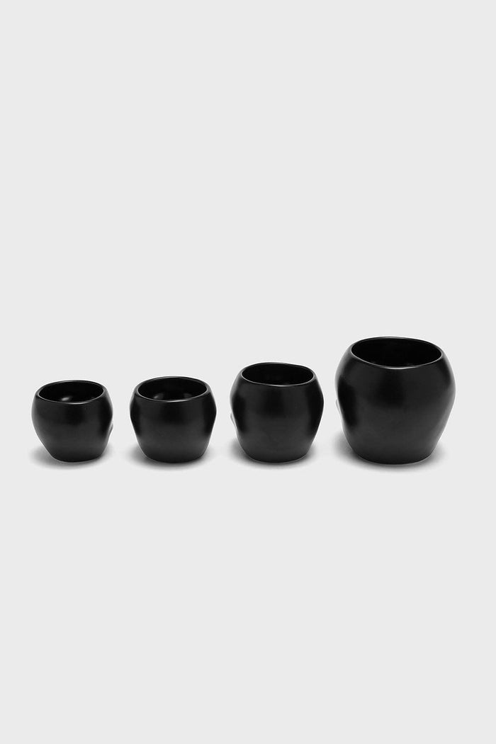 Cranium Measuring Cups [Black] - housewares - VampireFreaks - Killstar