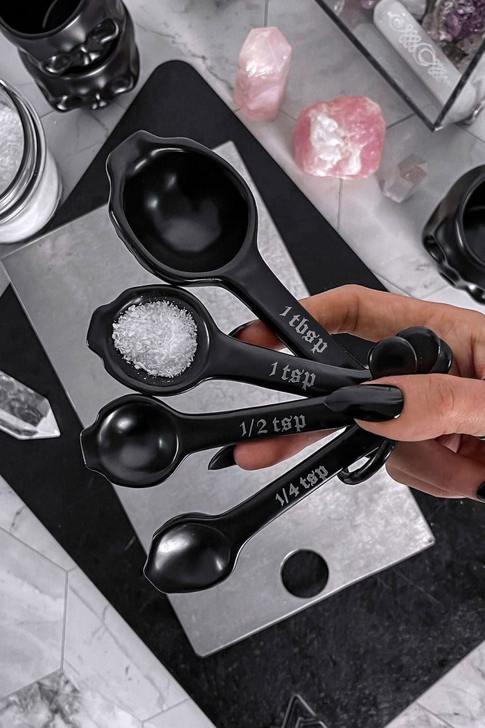 Cranium Measuring Spoons [Black]
