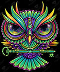 Diamond Painting Crystowl 17" x 20″ (43cm x 51cm) / Square with 34 Colors including 4 ABs / 34,170