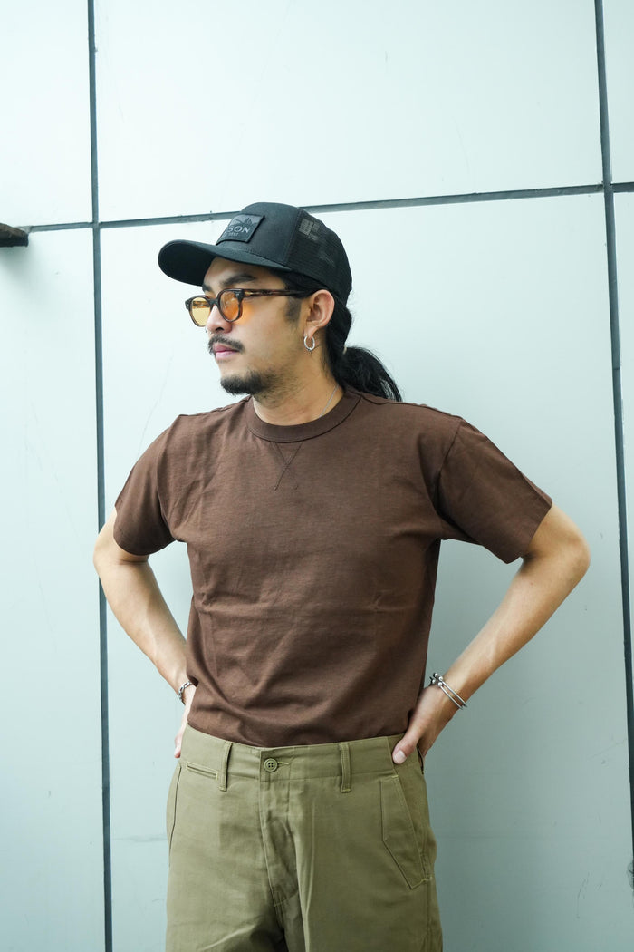 Daily Sports TEE S/S - Brown Vat Dye