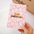 Daisy Just Because Foil Card