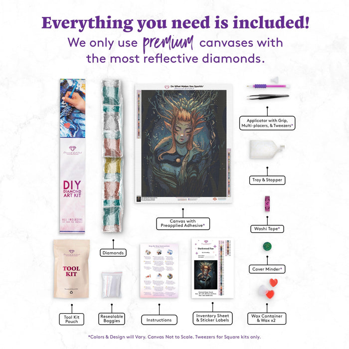 Diamond Painting Copy of Darkwood Fae