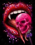 Diamond Painting Deadly Sweet 20" x 25" (50.7cm x 63.9cm) / Round with 34 Colors including 4 ABs / 41,268