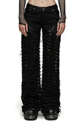 low-rise womens baggy ripped pants