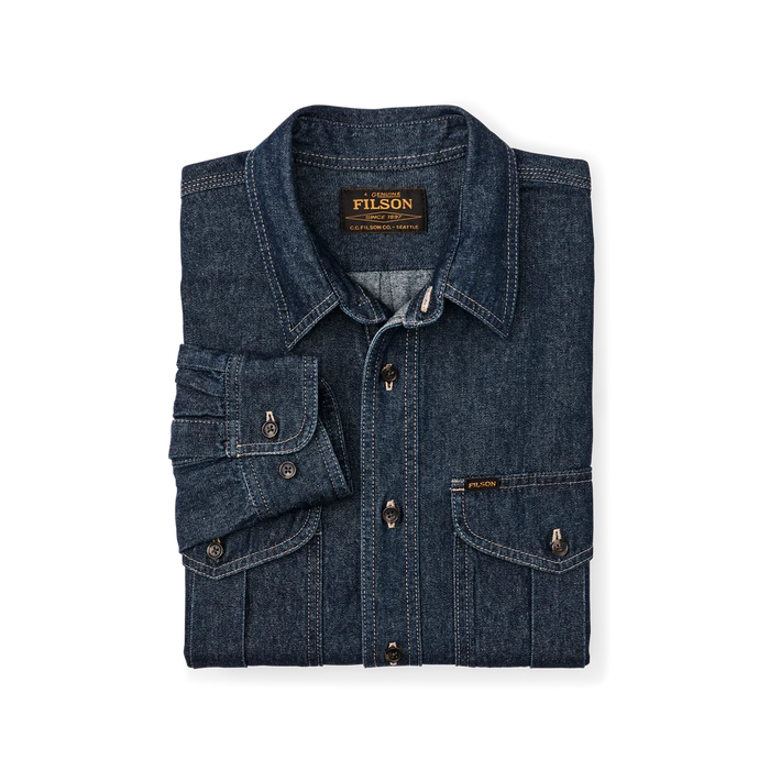 Denim Guide Shirt - RINSED INDIGO