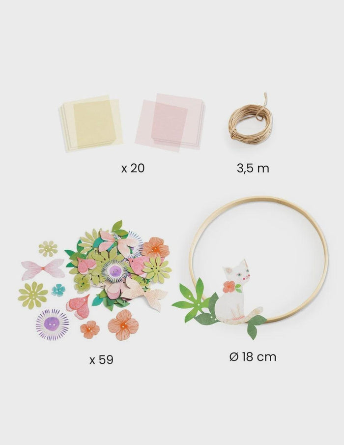 Djeco | Creatieve set DIY | Dalia bloemenkroon