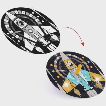 Djeco | DIY Spinning toys - hypno cosmos