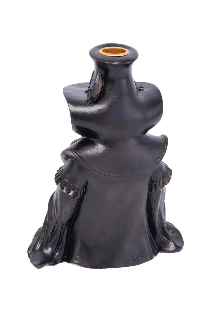 steampunk cone incense burner