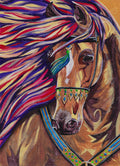 Diamond Painting Dressed Up 16.5" x 22.8" (42cm x 58cm) / Square with 33 Colors with 3 ABs / 37,621