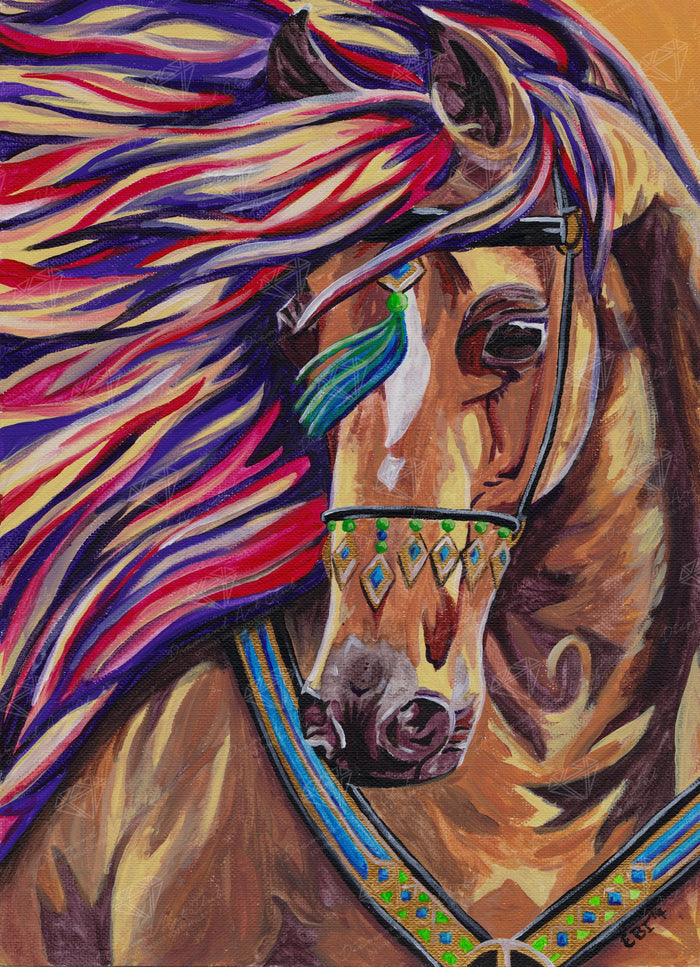 Diamond Painting Dressed Up 16.5" x 22.8" (42cm x 58cm) / Square with 33 Colors with 3 ABs / 37,621