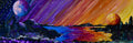 Diamond Painting Dusk to Dawn 61" x 20" (155cm x 51cm) / Square with 52 Colors including 5 ABs / 123,414