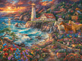 Diamond Painting Edge of Destiny 36.6" x 27.6" (92.8cm x 69.9cm) / Square With 77 Colors Including 1 AB and 4 Fairy Dust Diamonds / 104,813