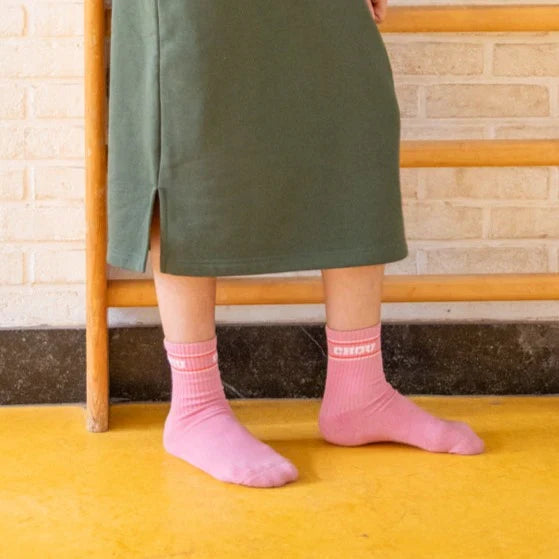 Elle and rapha | Chouchou Socks | Pink
