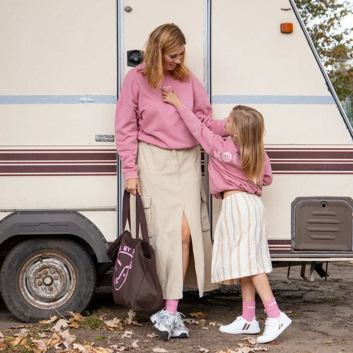 Elle and rapha | Chouchou Socks | Pink