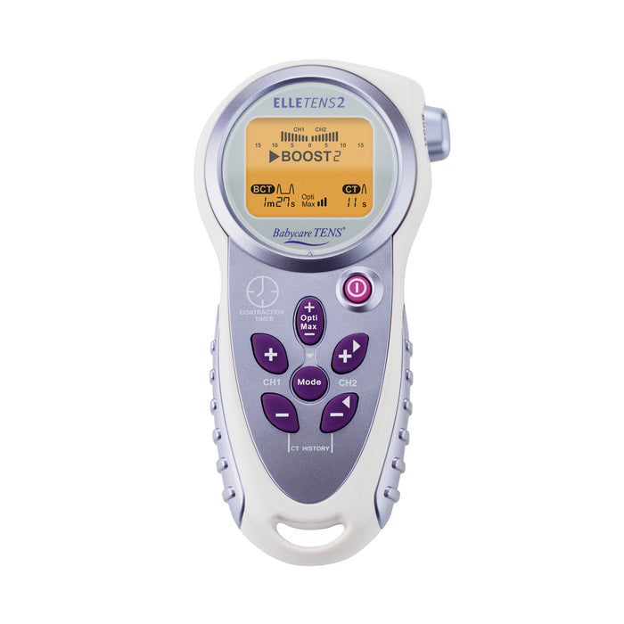 Elle TENS 2 maternity TENS machine designed for labour pain relief in Australia