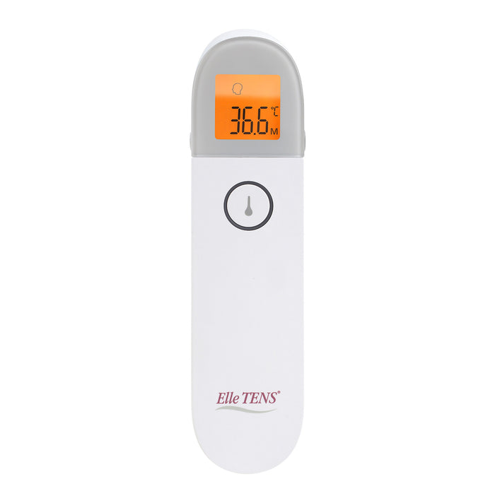 Elle TENS digital thermometer front view showing clear display
