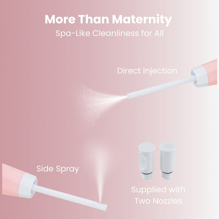 Elle TENS lifestyle image showcasing maternity pain relief and product use