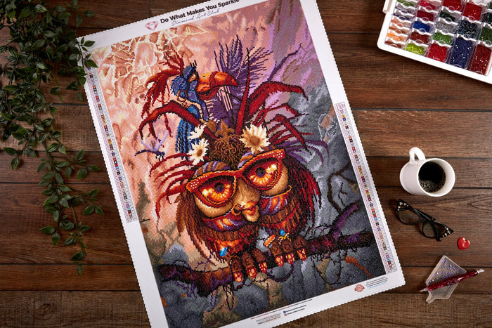 Diamond Painting ELLIE MAY – Be You! 20" x 27" (50.7cm x 68.9cm) / Round with 60 Colors including 5 ABs / 44,526