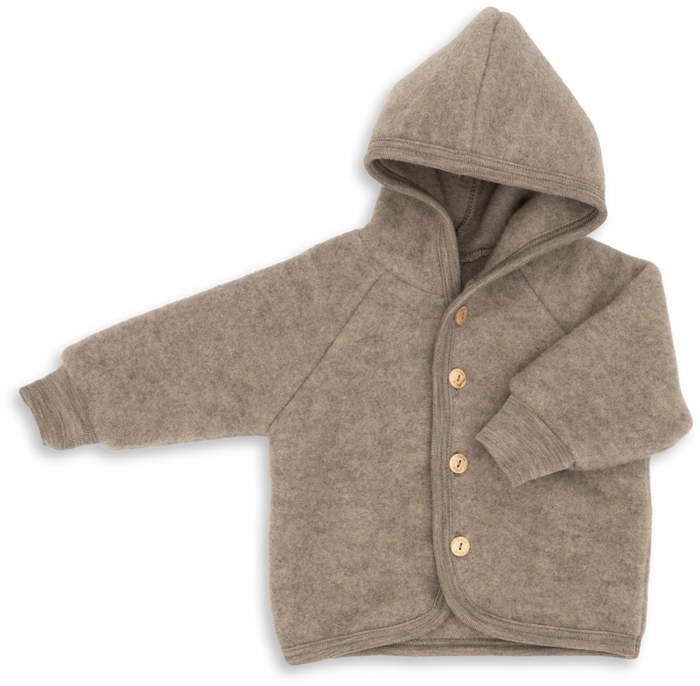 Engel | Hooded jacket - walnut