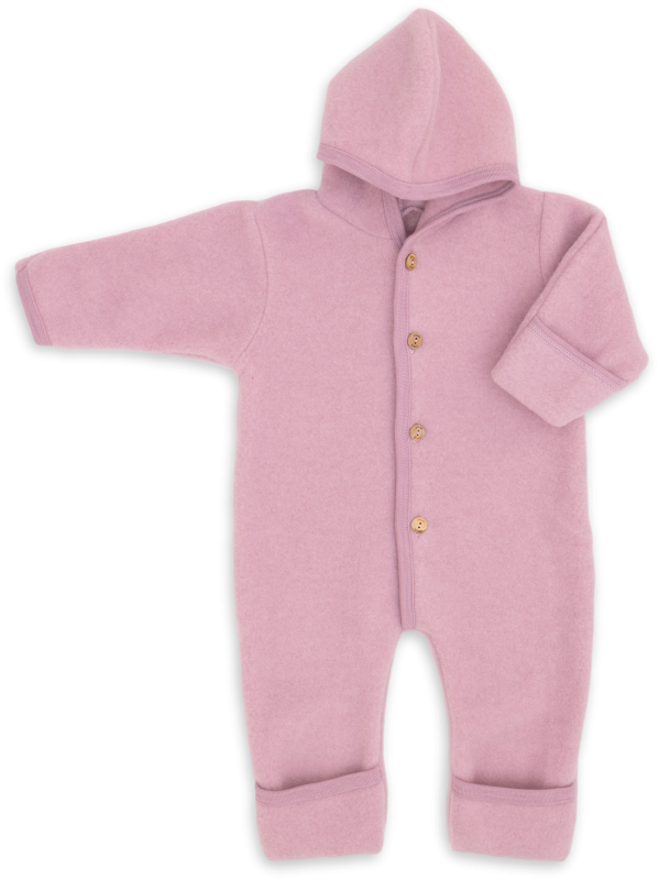 Engel | Hooded overall - Rosewood
