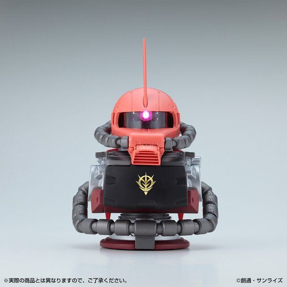 EXCEED MODEL ZAKU HEAD Lighting and Sound Bust Set Char Dedicated Zaku ll Limited Edition (In-stock)