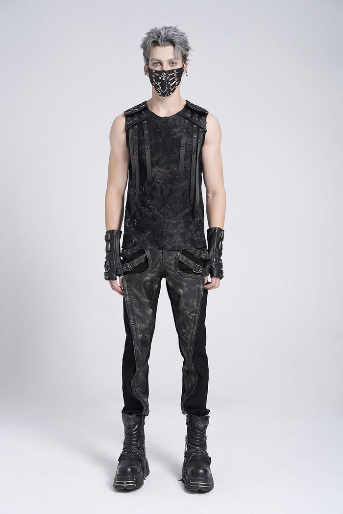 mens bucked post-apocalyptic tank top