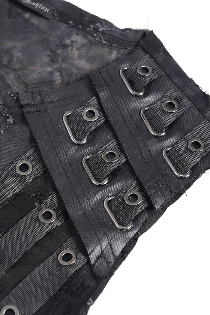 mens d-ring punk tank top