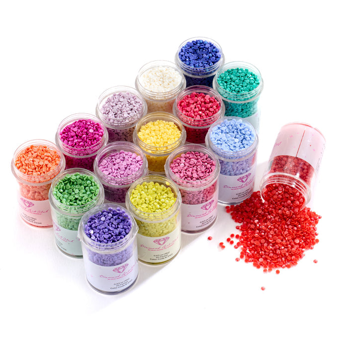 Diamond Painting Fairy Dust® - Muted Rainbow Round (Set of 15)