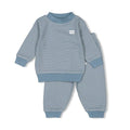 Feetje | Wafelpyjama baby | ijsblauw
