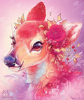 Diamond Painting Festive Time 17" x 20" (42.8cm x 50.8cm) / Square With 43 Colors Including 3 ABs / 35,088