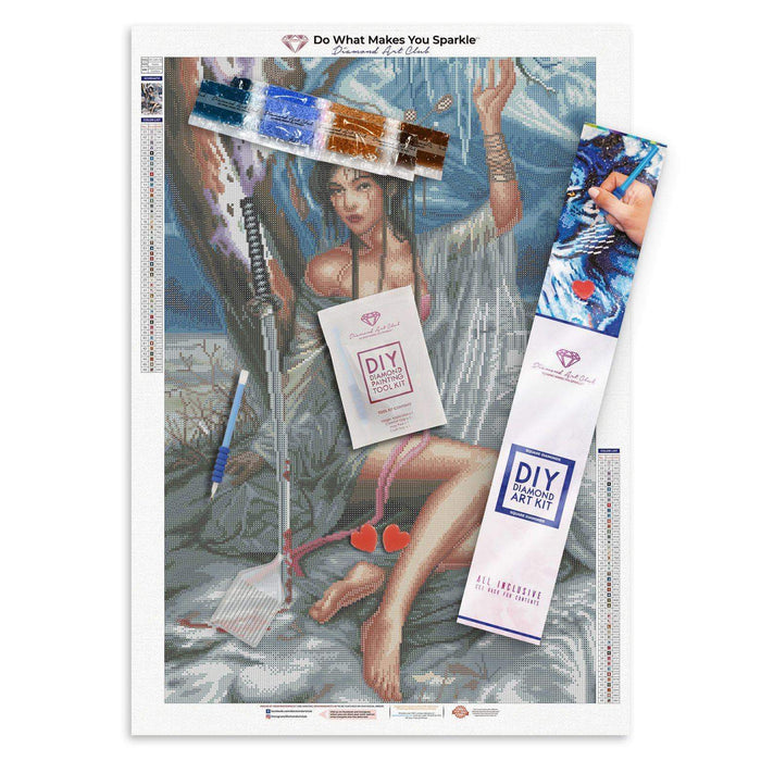 Diamond Painting Frozen 20" x 30″ (51cm x 76cm) / Square With 46 Colors Including 2 ABs / 60000