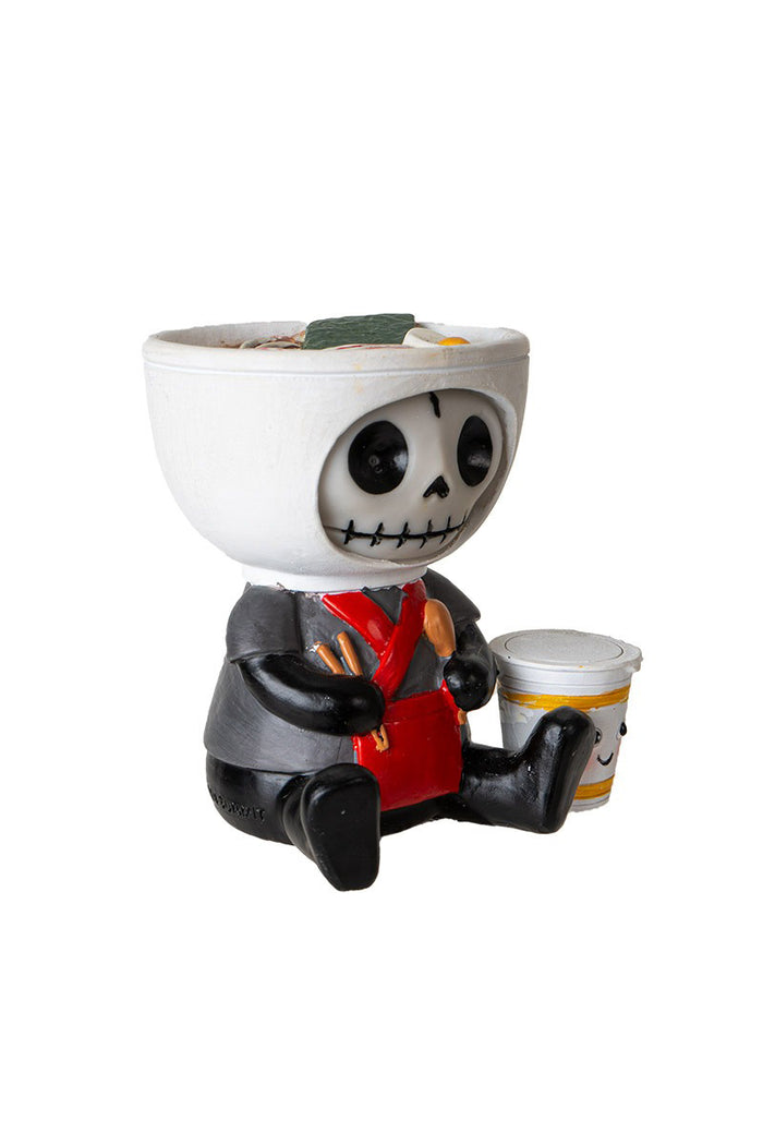 skeleton statue